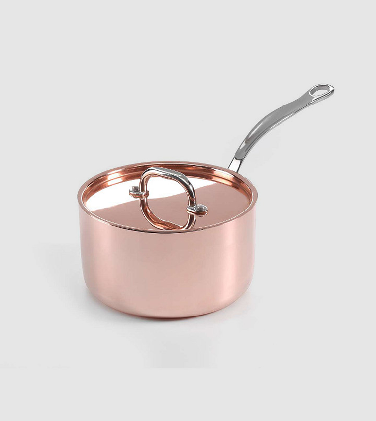 Buy Lakeland Copper Induction Lidded Saucepan In Rose 6thStreet UAE