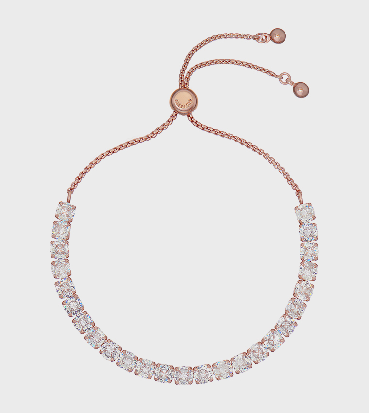 MELRAH Crystal Adjustable Tennis Bracelet