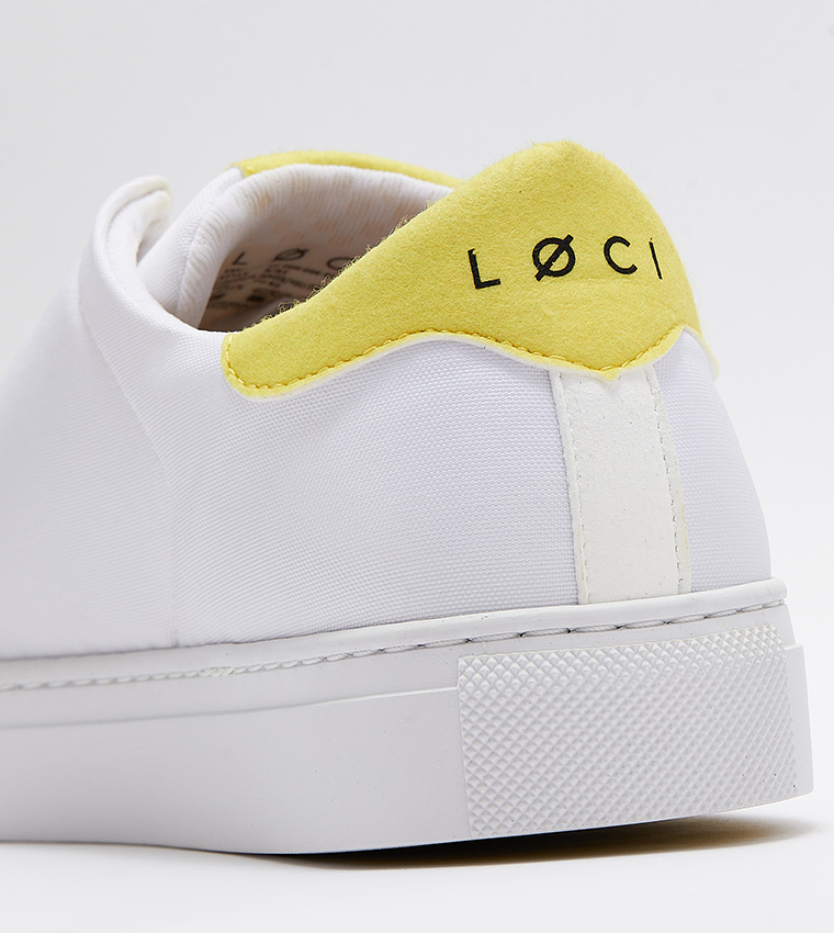 Logo Detail Lace-Up Sneakers