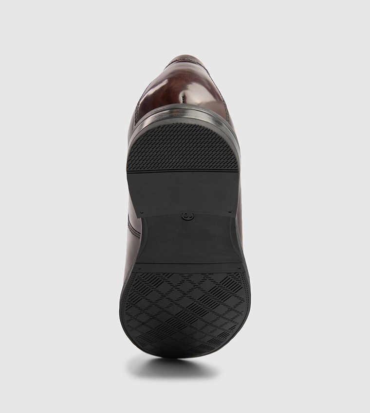 FULFORD Solid Leather Loafers