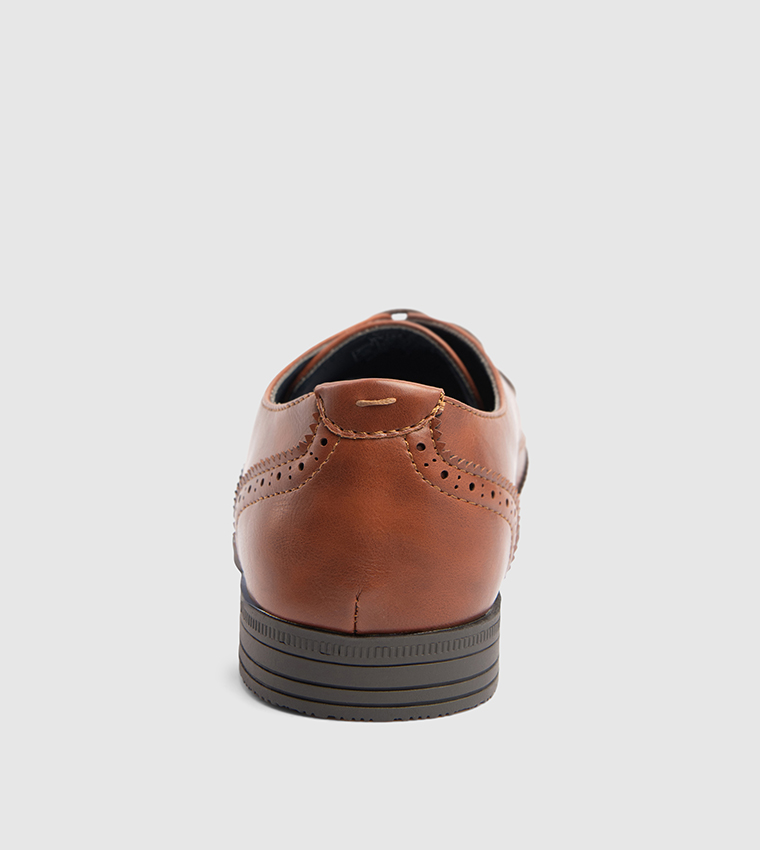 CLIVE Solid Lace-Up Shoes