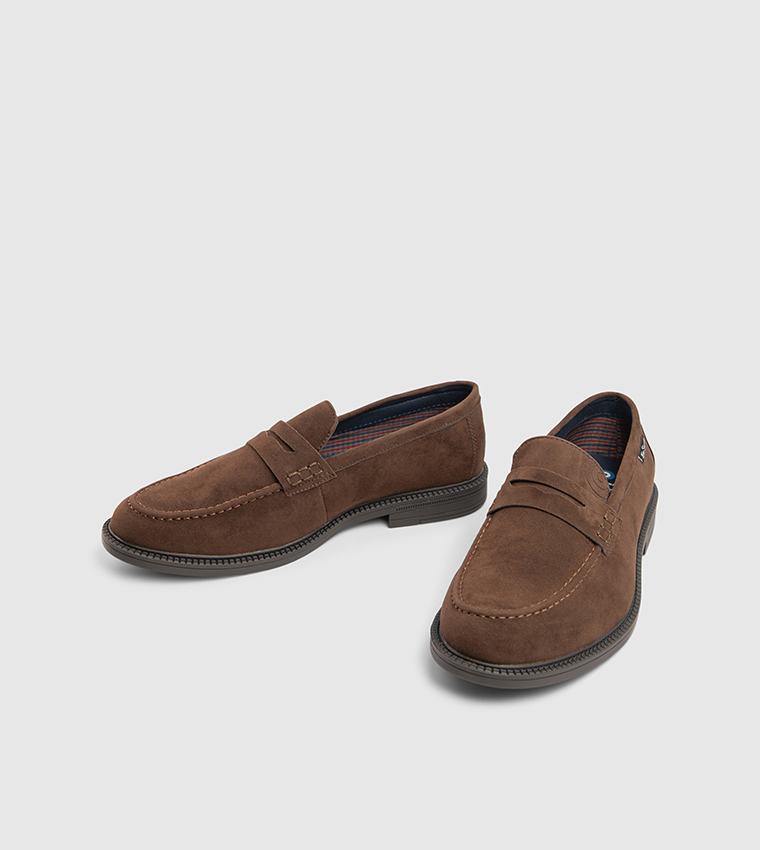 CHANCERY Suede Loafers