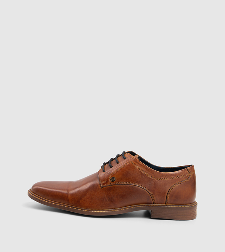 PETHICK Cow Leather Derby Shoes