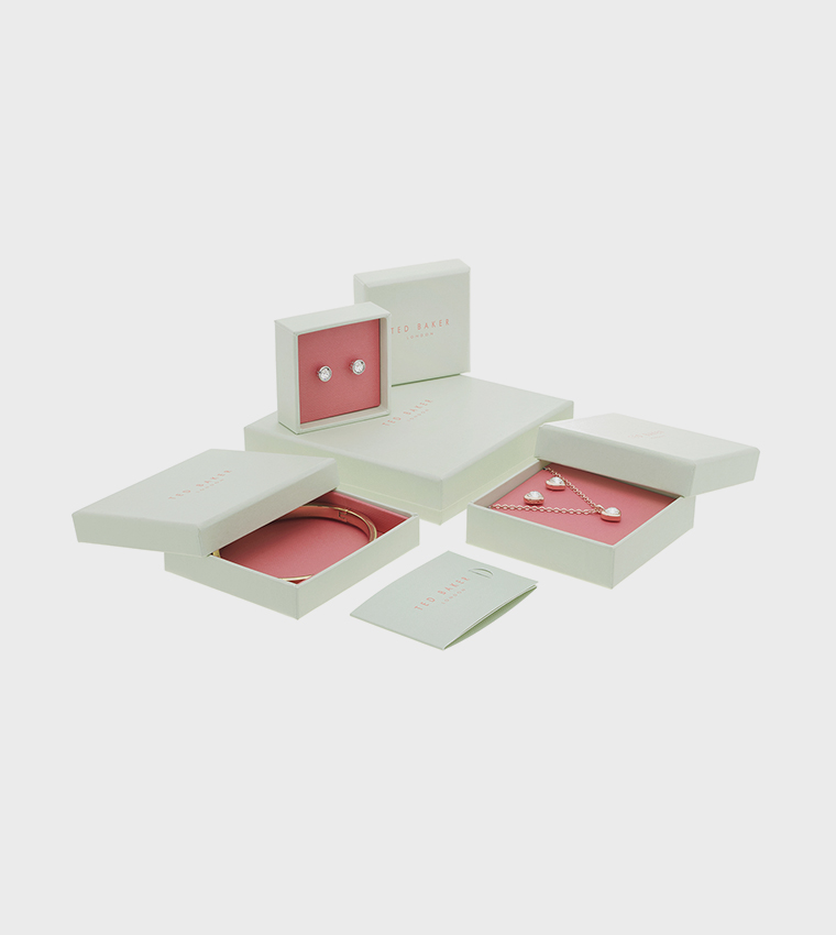 CHERLA Crystal Button Adjustable Bracelet