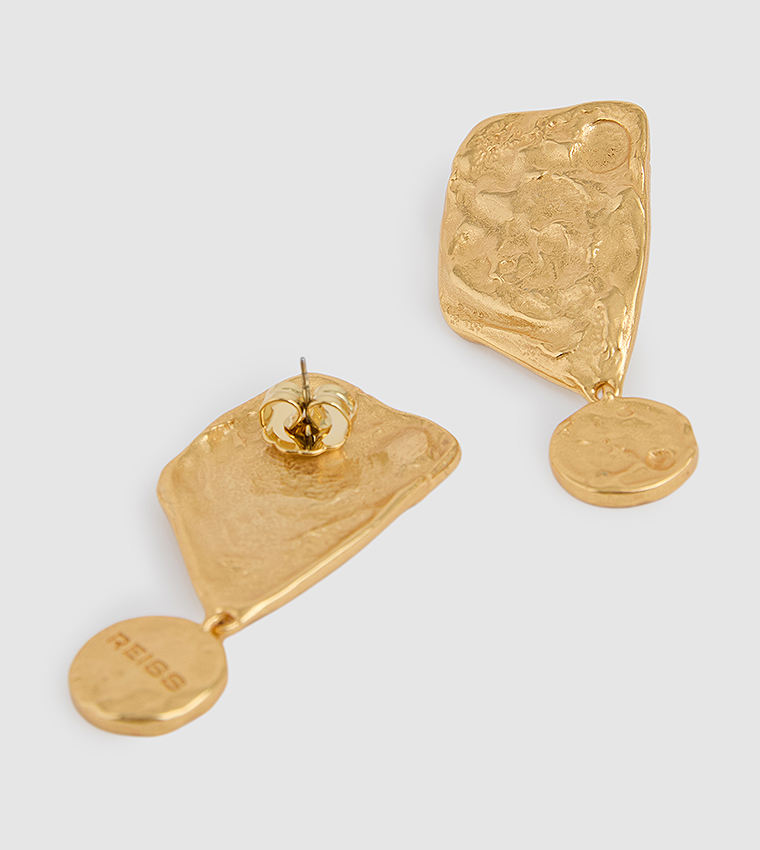 MASON Molten Large Drop Earrings