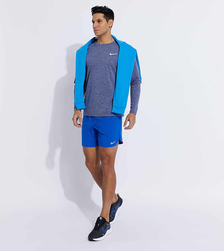 Logo Printed Long Sleeves Hydroguard Active T-Shirt