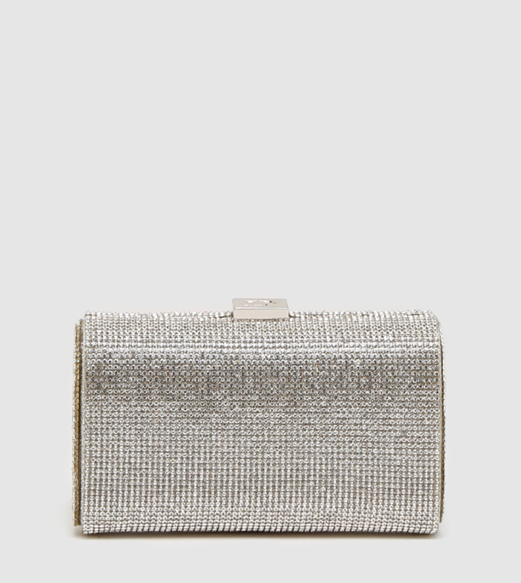 حقيبة يد -فضي