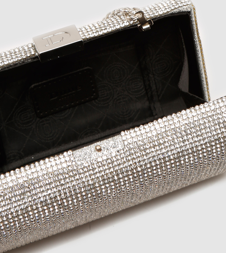 حقيبة يد -فضي