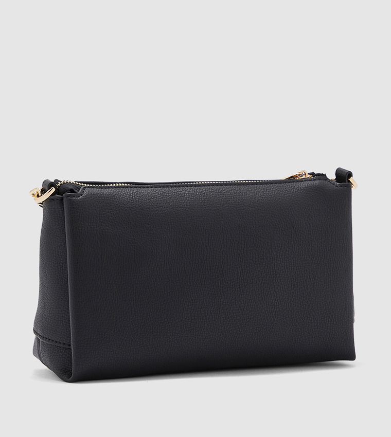 Buy Dune London Darlena Small Front Tab Xbody In Black 6thStreet Bahrain