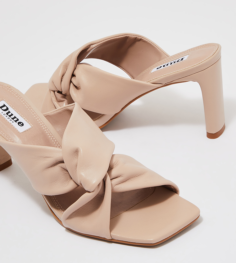 MAGNET Twist Knot Heeled Sandals