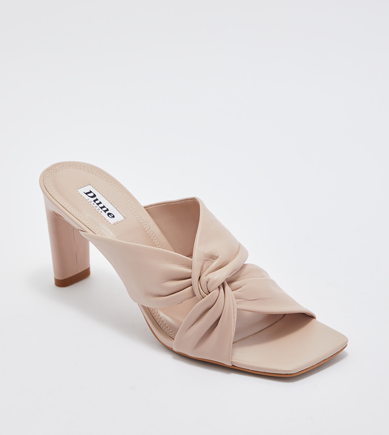 MAGNET Twist Knot Heeled Sandals