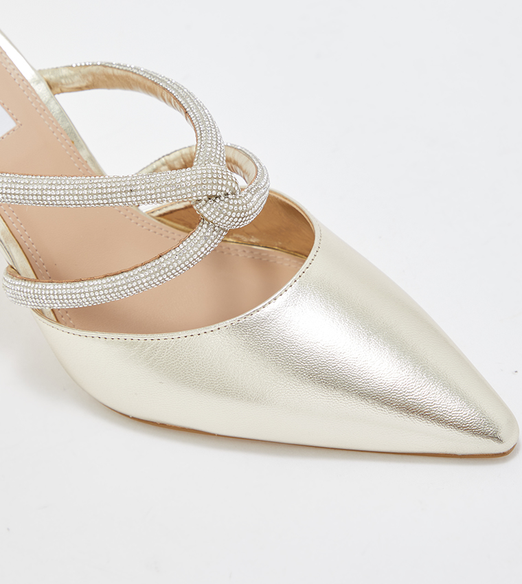 London Celinas In Heel Sandals Gold 