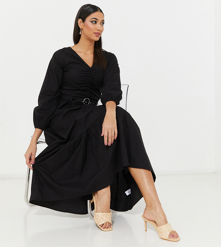 MADURA Square Toe Heeled Sandals