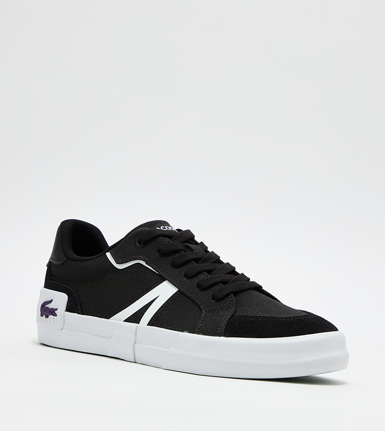 Logo Detail Lace-Up Sneakers