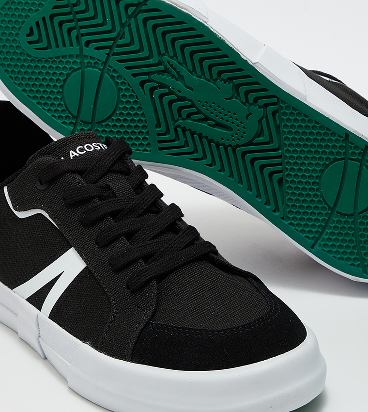 Logo Detail Lace-Up Sneakers