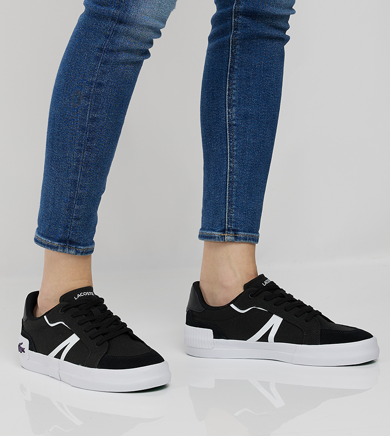 Logo Detail Lace-Up Sneakers