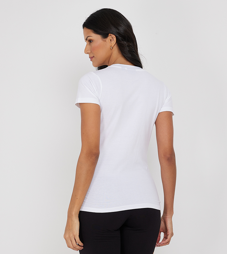 Logo Printed Active T-Shirt