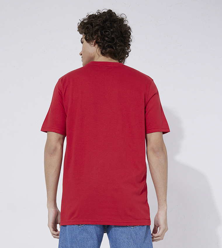 Logo Printed Crew Neck T-Shirt