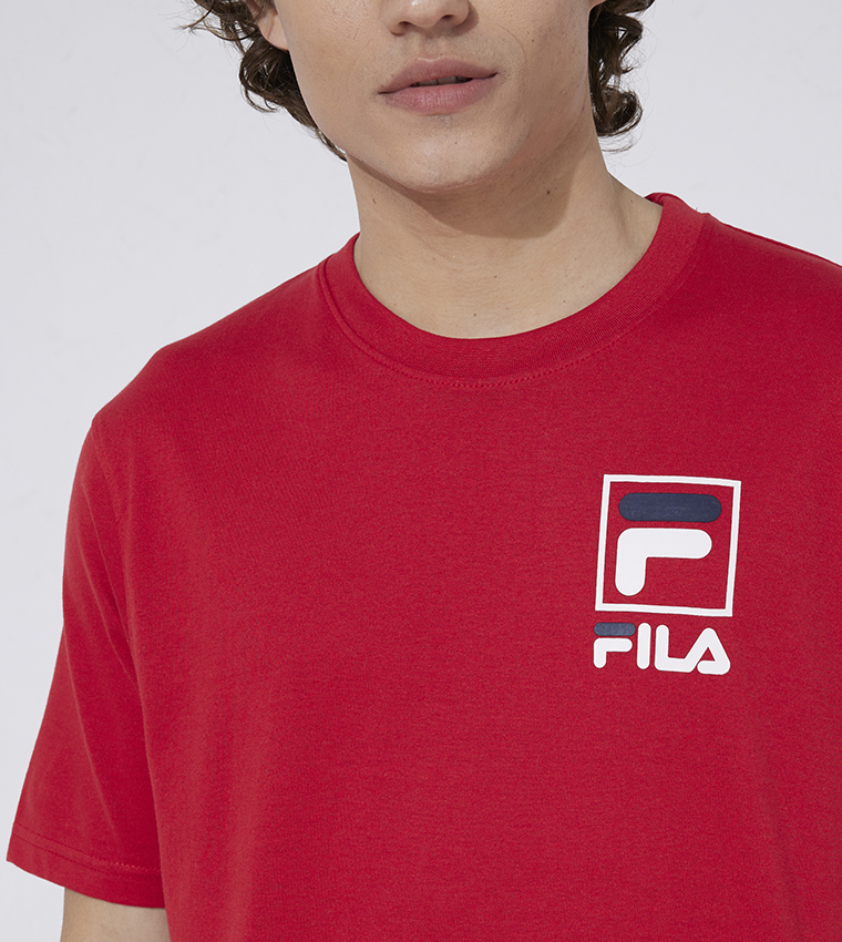 Logo Printed Crew Neck T-Shirt