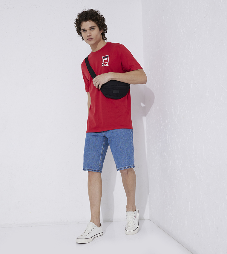 Logo Printed Crew Neck T-Shirt