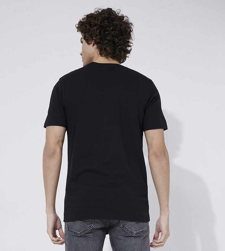 Logo Printed Crew Neck T-Shirt