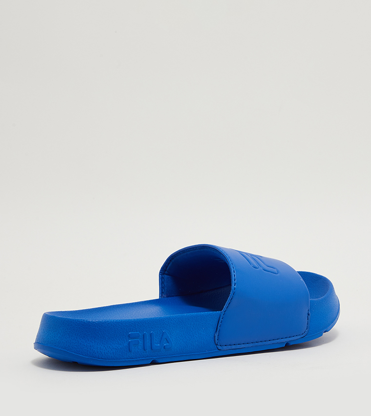 Blue fila clearance slides