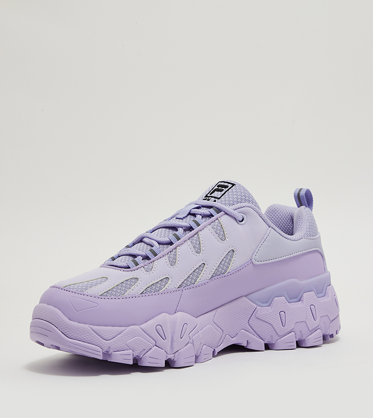 Buy Fila RAID Low Top Clunky Sneakers In Lavender 6thStreet Bahrain