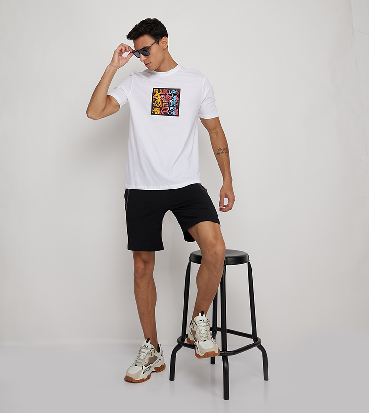 Graphic Print Short Sleeves T-Shirt