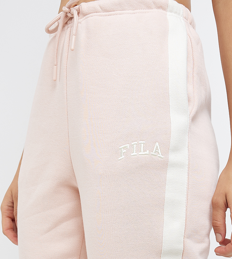 Color Block Drawstring Waist Joggers