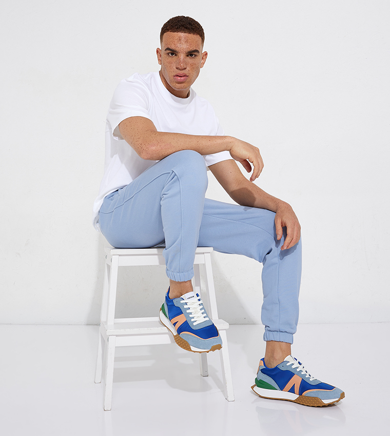 Buy Lacoste L SPIN DELUXE Lace Up Sneakers In Blue