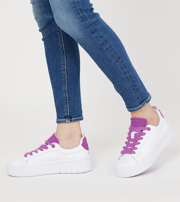 Lacoste store platform sneakers