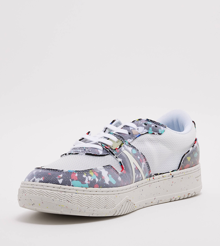 ECO Printed Lace-Up Sneakers