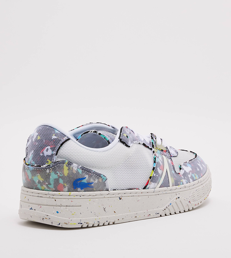 ECO Printed Lace-Up Sneakers