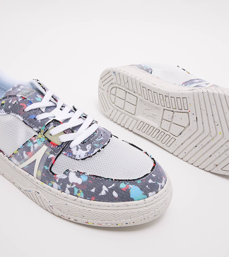 ECO Printed Lace-Up Sneakers