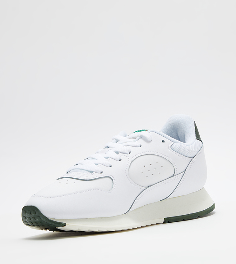 Buy Lacoste LINETRACK Logo Detail Lace Up Training Shoes In