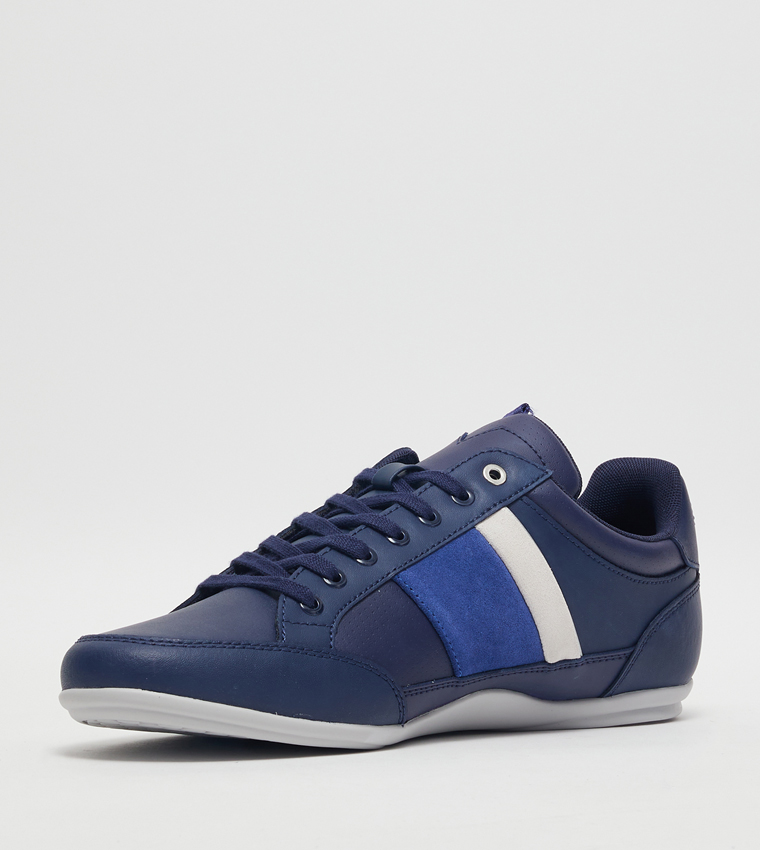 Buy Lacoste CHAYMON Lace Up Low Top Shoes In Navy 6thStreet Bahrain