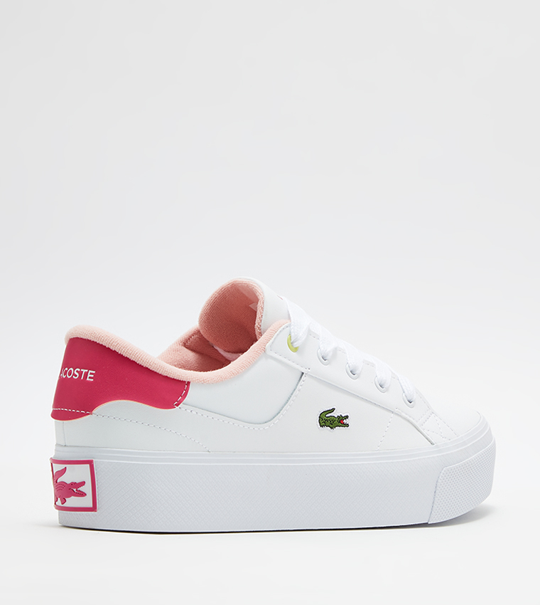 ZIANE PLATFORM Logo Detail Lace-Up Sneakers