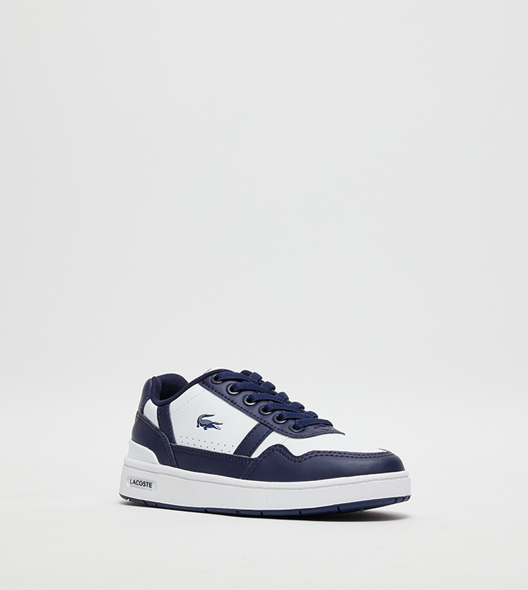 Buy Lacoste T CLIP Low Top Sneakers In Navy 6thStreet UAE - Main Image