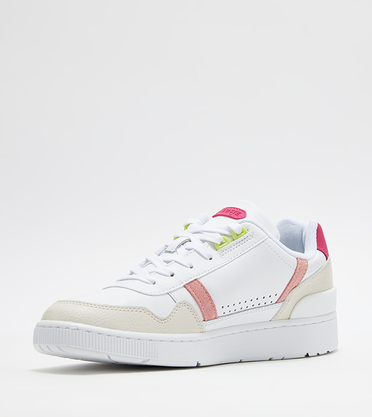 T-CLIP Logo Detail Lace-Up Sneakers