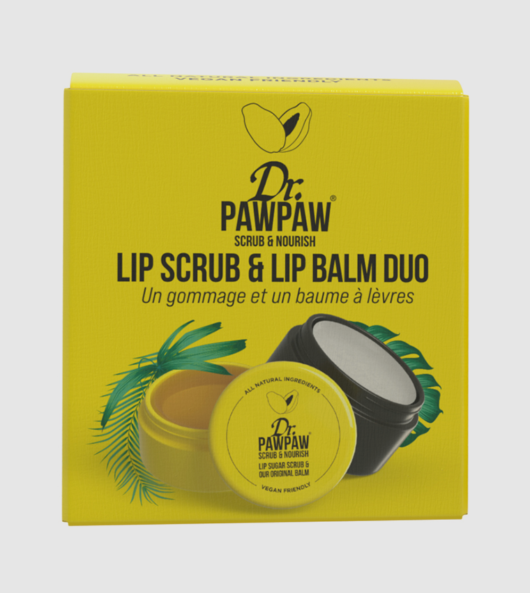 Lip Scrub & Lip Balm Duo 16g