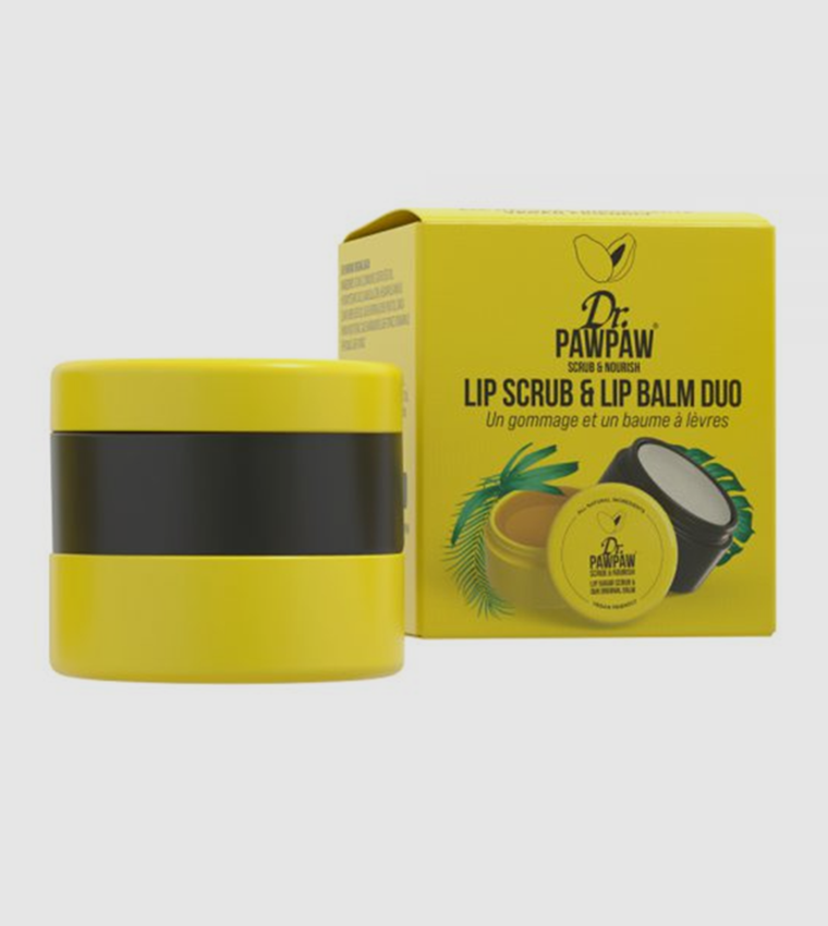 Lip Scrub & Lip Balm Duo 16g
