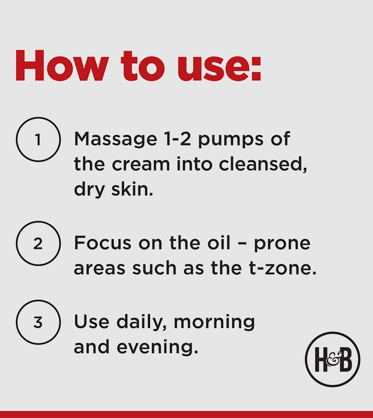 Oil Control Moisturiser 100 ml