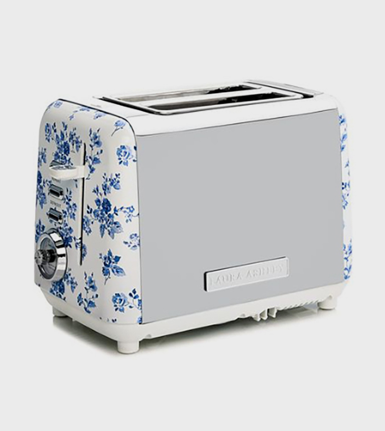 China Rose Print 2 Slice Electrical Toaster