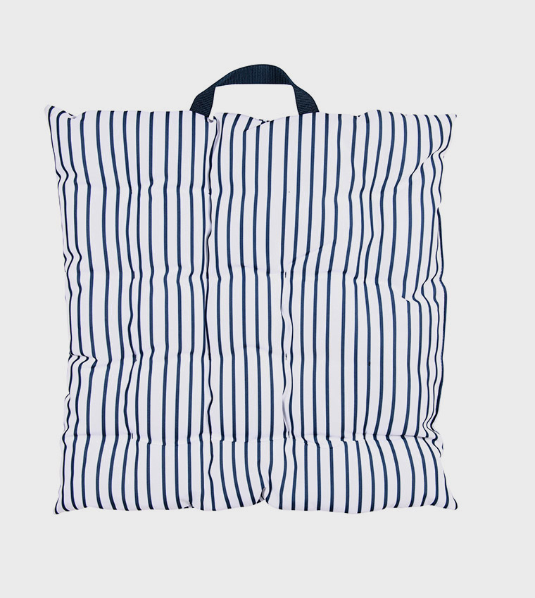 Three Rivers Floor Striped Cushion