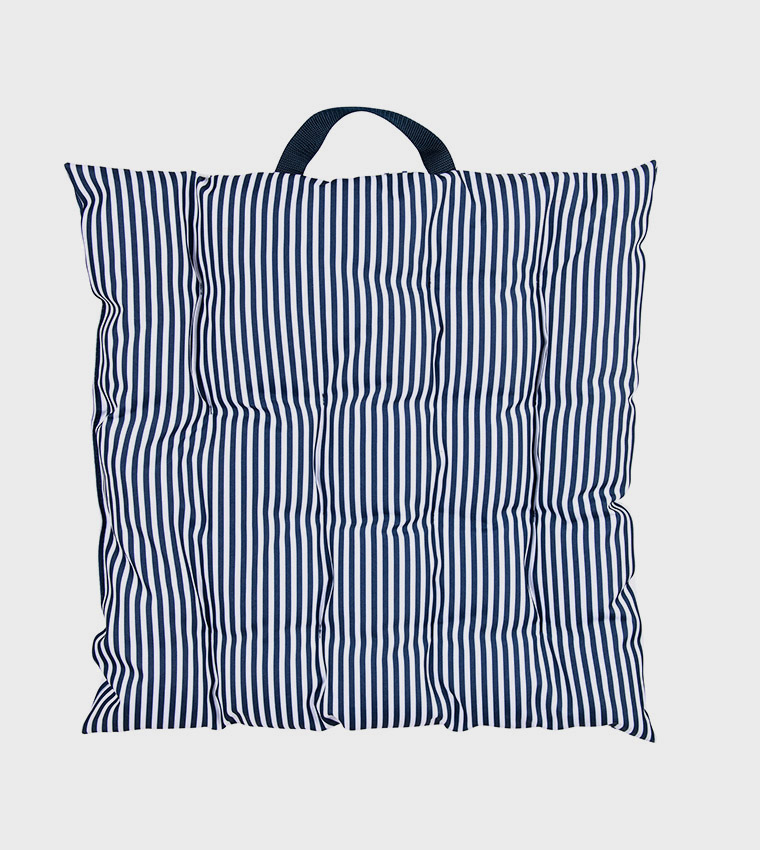 Three Rivers Floor Striped Cushion