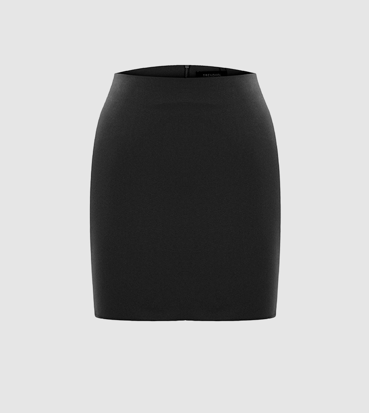 Buy Trendyol Casual Mini Skirt In Black