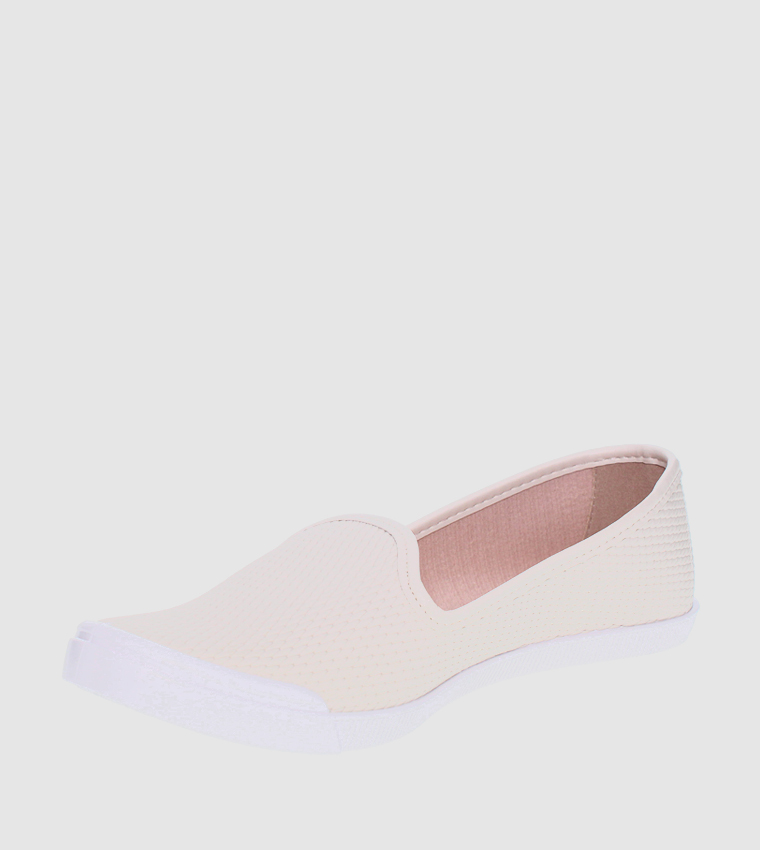 Cream slip ons on sale