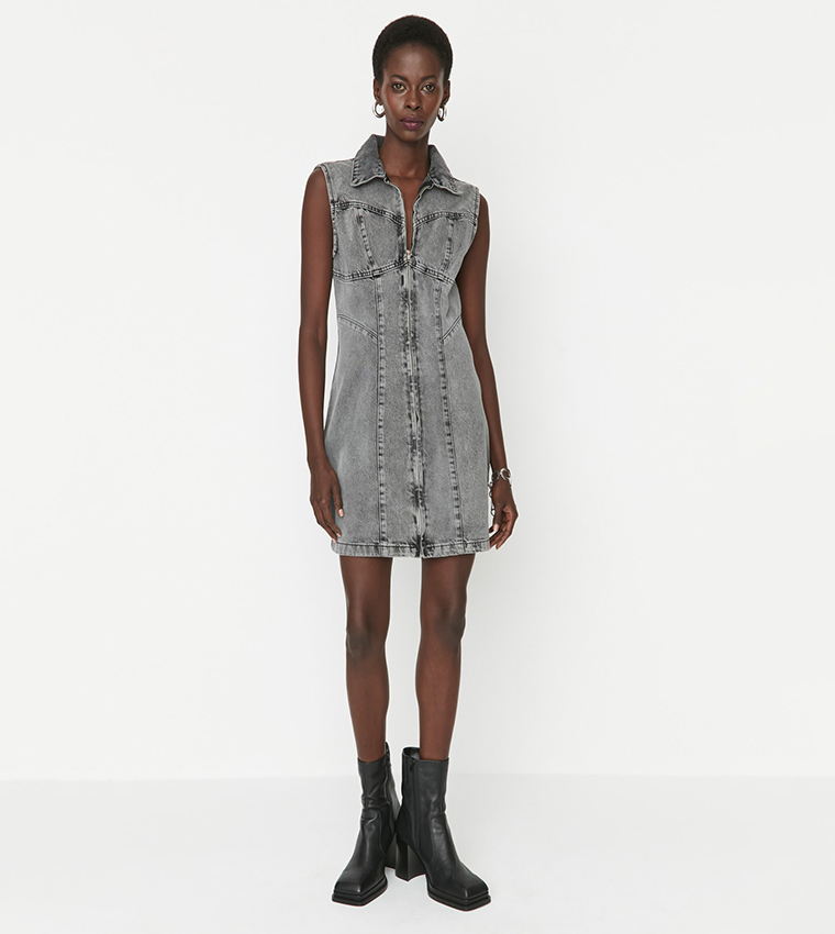 Levis aubrey denim deals dress