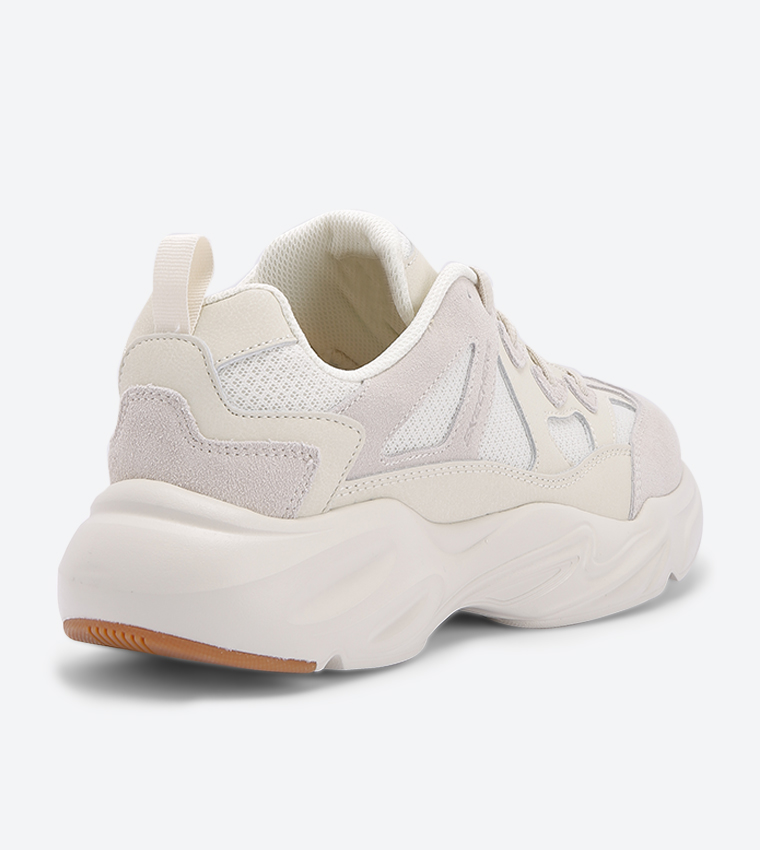 Buy Skechers Stamina Airy Mesh Detail Sneakers Off White In Off