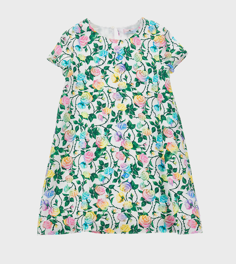 Floral Printed Sheath Dress
